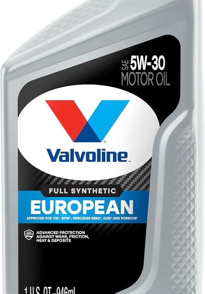Valvoline زيت محرك فالفولين للسيارات الأوروبية بالكامل صناعي SAE 5W30 1 QT علبة من 6 - Image 2