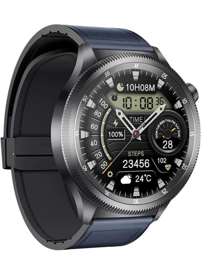 KUMI Watch Gear GT3, 1.43-inch AMOLED Screen, Dual Rotating Dial, ChatGPT Integration, Health Monitoring, 100+ Sports Modes - Image 1