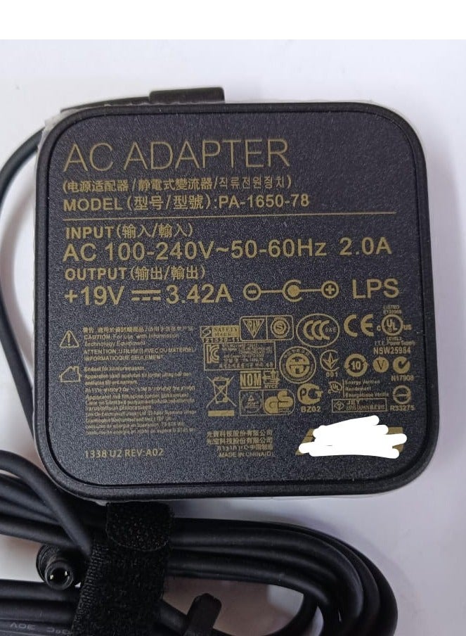 CSF ASUS 19V 3.42A ADAPTER 5.5*2.5MM BIG PIN - Image 2