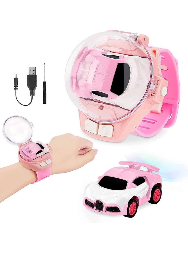 Compact and Innovative: Mini Watch RC Car - Electric Wrist Remote Control Racing Car with Rechargeable Battery, Perfect Kids Toy for Fun-Filled Birthdays and Special Occasions  - Image 1