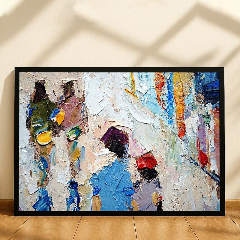 Marktna Canvas painting with a fine art design and a hollow frame, measuring (90×60), one piece - Image 2