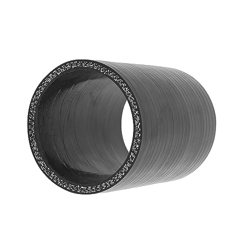 Unifizz 60mm ID Silicone Straight Hose Pipe Coupler Car Universal turbo Hoses High Performance 4Ply Straight Silicone pipe Coupler Intercooler Tube radiator hoses Black - Image 5