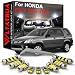 WLTATBUA LED Interior Light Kit Package Replacement for Honda CRV CRV 2002 2003 2004 2005 2006 Super Bright 6000K White License Plate Bulbs Install Tool - Image 2