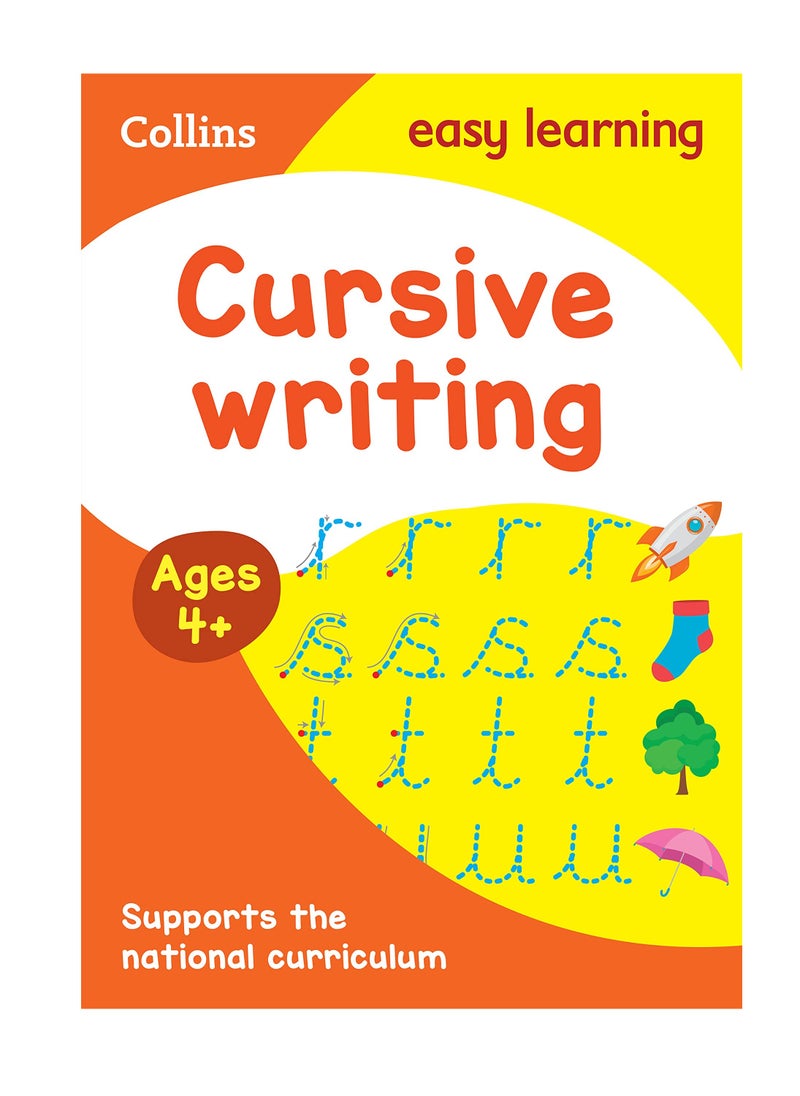 null - Cursive Writing Ages 4 5 ideal for Home Learning Collins Easy Learning Preschool - Image 1
