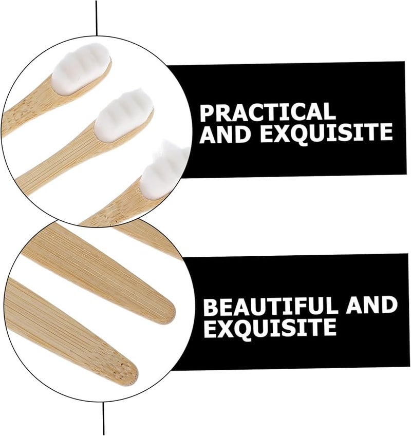 PartyKindom 5Pcs Soft Travel Toothbrushes For Adults And Elders With Ergonomic Grip Gentle On Gums - Image 4