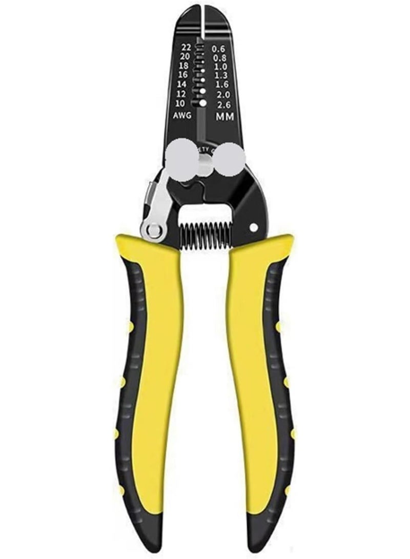 GGOOT Wire Stripping Pliers Multifunctional Electrician Special Wire Splitting Pliers Universal Industrial Hardware Tools Cable Pliers Multi-Functional Wire Splitting Pliers (Color : Style4 18cm)  - Image 1