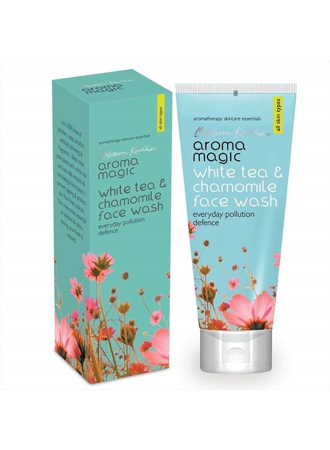 Aroma Magic White Tea And Chamomile Face Wash (Pack Of 2) 100Ml - Image 2