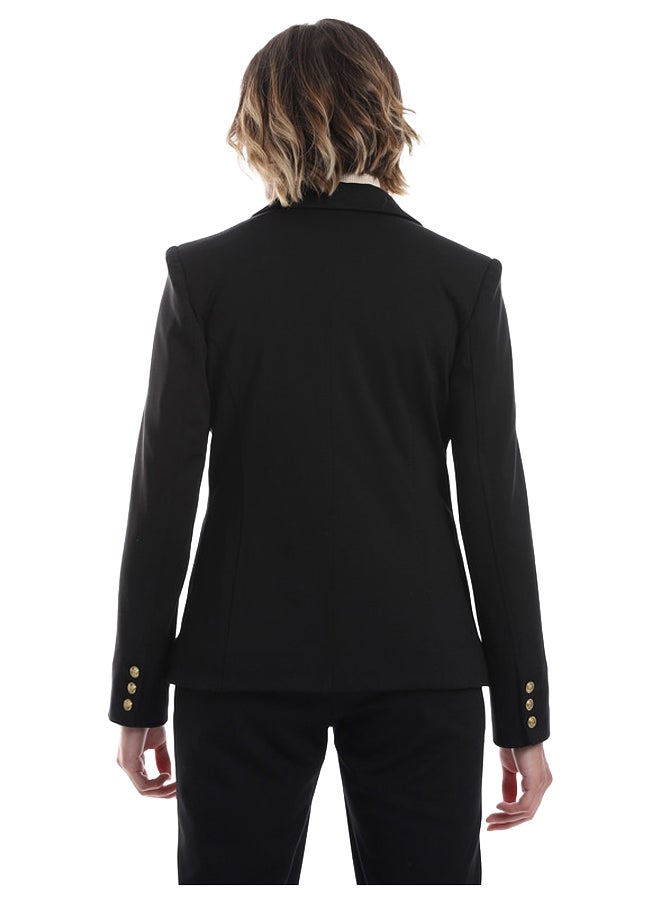 Esla Single Buttoned Basic Blazer  - Image 3