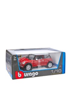 Bburago Mini Cooper 1/18 Scale Die Cast Model Car by Bburago 