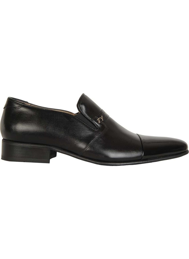 Tek Yıldız Modaaykabı 2010 Black Leather Casual Classic Shoes 