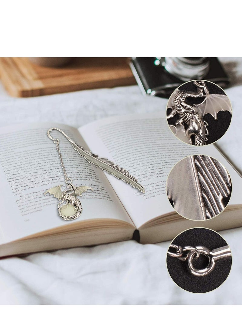 Oasisgalore - Night Bookmark Feather Classic Bookmarks - Image 1