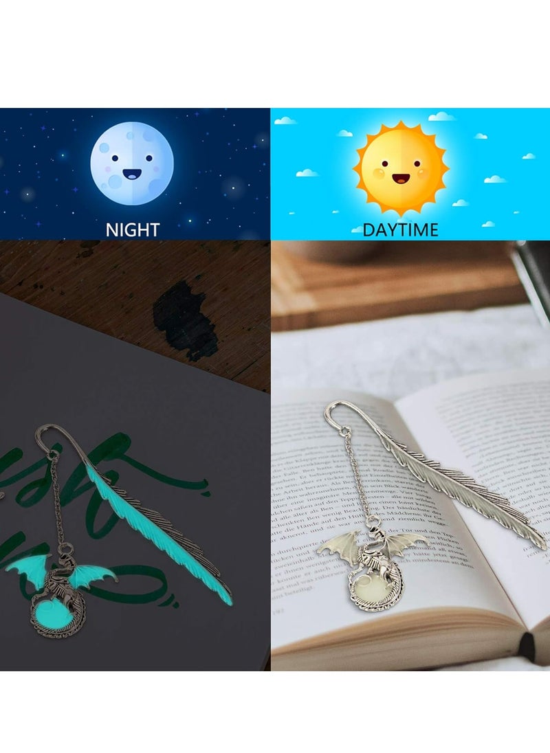 Oasisgalore - Night Bookmark Feather Classic Bookmarks - Image 1