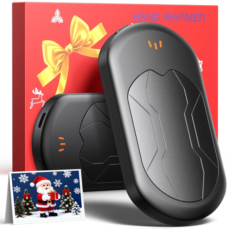 botkc Electric Hand Warmers Rechargeable 2 Pack with 3 Heating Mode,Portable Hand Heater,Smart Chips,USB Quick Charge, Winter Gifts for Christmas, Outdoor, Golf, Hunting, Camping,Valentine's Day Gifts - Image 1