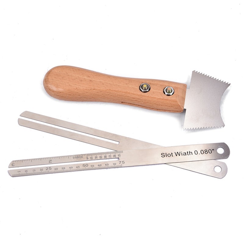 Guitar Repair Kit Wire Groove Replace Tool Set for Acoustic Classical Electric Guitar Bass - Image 4