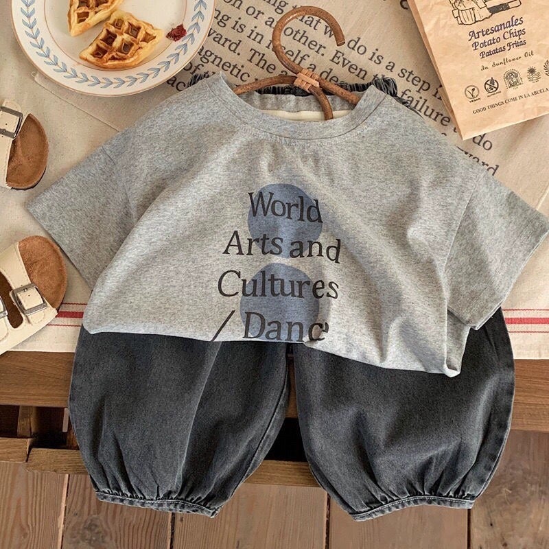 Pure Cotton Kidsren'S Short-Sleeved T-Shirt Summer 2026 New Cute Baby Cartoon Casual Tops For Small And Medium-Sized Kidsren For Boys And Girls - Image 5