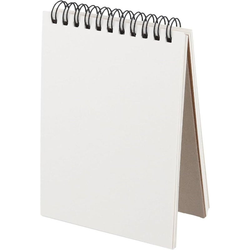مفكرة رسم النمط A6، تجليد حلزوني علوي، دفتر كرافت للرسم والتخطيط والرسم بالألوان والكتابة وتدوين اليوميات بطريقة النقاط - Image 5