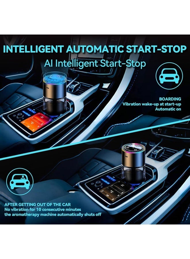 Arabest Smart Car Air Freshener with Star Projector, 180ML Large Capacity 8 Months car diffusers for essential oils. Auto On/Off, Adjustable Intensity for car and home - Image 5