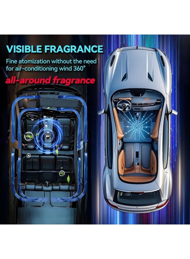 Arabest Smart Car Air Freshener with Star Projector, 180ML Large Capacity 8 Months car diffusers for essential oils. Auto On/Off, Adjustable Intensity for car and home - Image 4