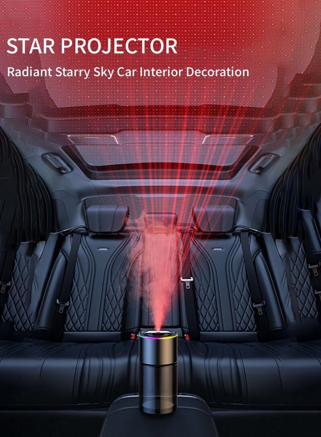 Arabest Smart Car Air Freshener with Star Projector, 180ML Large Capacity 8 Months car diffusers for essential oils. Auto On/Off, Adjustable Intensity for car and home - Image 3