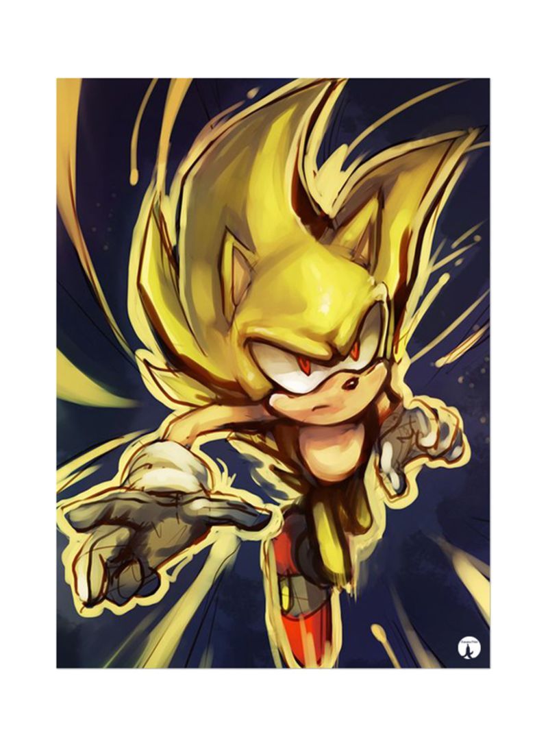 RKN The Video Game Sonic Mouse Pad Multicolour