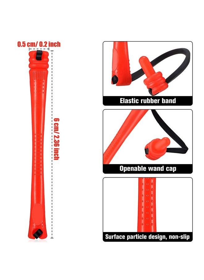 WILLBOND 84 Pieces Hair Perm Rods Hair Curling Rollers Perming Rods Curlers Cold Wave Rods For Hairdressing Styling Tools (Red0.2 Inch)  - Image 3