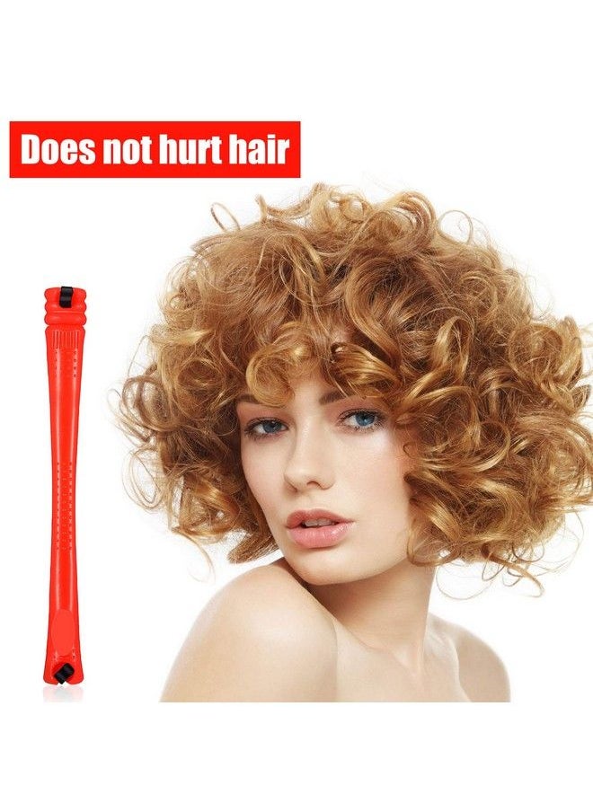 WILLBOND 84 Pieces Hair Perm Rods Hair Curling Rollers Perming Rods Curlers Cold Wave Rods For Hairdressing Styling Tools (Red0.2 Inch)  - Image 5