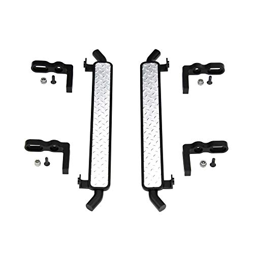 Hot Racing TRXF33DP01 Aluminum Diamond Rock Rail Side Step (2) - TRX-4 - Image 2