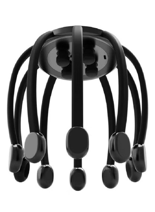 Generic Electric Head Massager Octopus Head Scratcher Rechargeable 360 Degree Head Scalp Massager for Hair Growth Stress Relief Better Sleep Versatile Massager  - Image 1