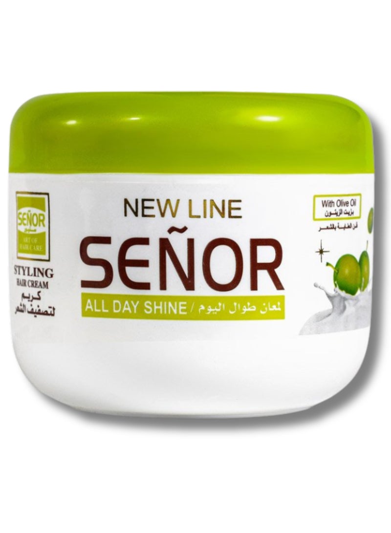Senor Hair Styling Cream With Olive Oil 200gm - Image 1