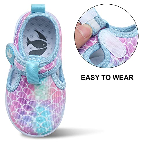 FEETCITY Water Shoes Kids Boys and Girls Aqua Socks Quick Dry Barefoot for Beach Outdoor Sports Toddler 7 - Image 4