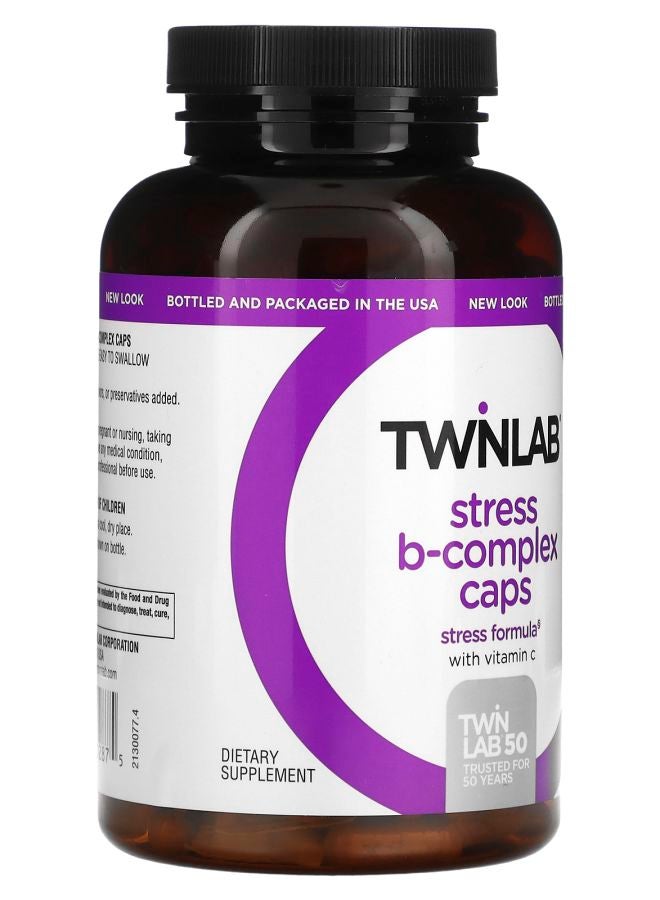 Twinlab Stress B-Complex Caps 250 Capsules - Image 2