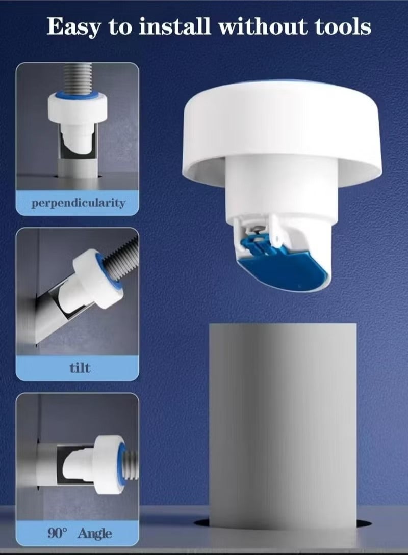 2pcs Universal Drain Pipe Hose Seal Deodorant Plug Sewer Pipe Sealer for Bathroom Kitchen Washing Machine - Image 5