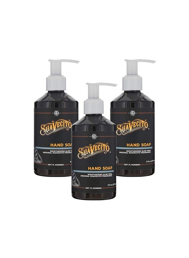 SUAVECITO Liquid Hand Soap 8 Oz 3 Pack - Image 1