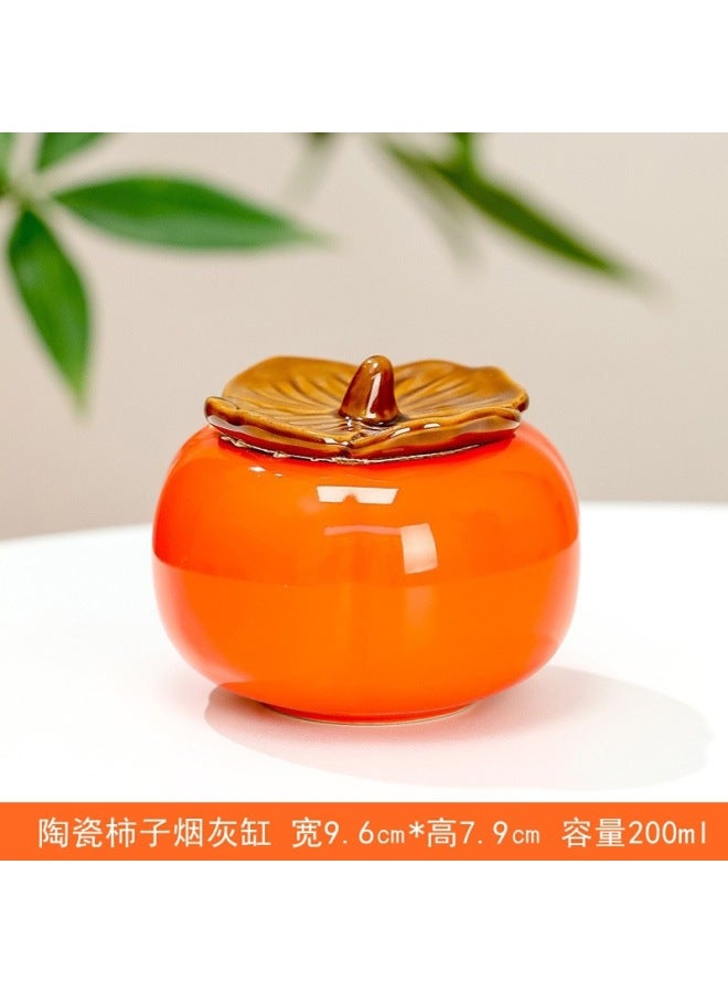 Ceramic Ashtray For Home Use, Cute, High-end, Light Luxury, Simple, Hotel Business Style, Simple Ashtray, Creative Ashtray