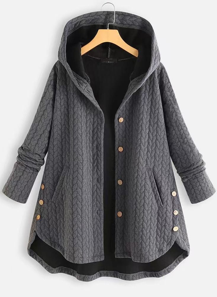 Women's Casual Autumn/Winter Hooded Coat