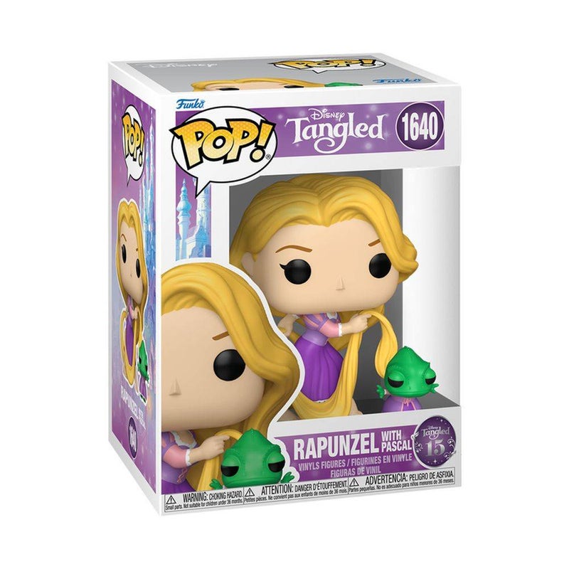 Funko POP! Disney Tangled 15th Anniversary Rapunzel with Pascal Vinyl Figure - Image 1