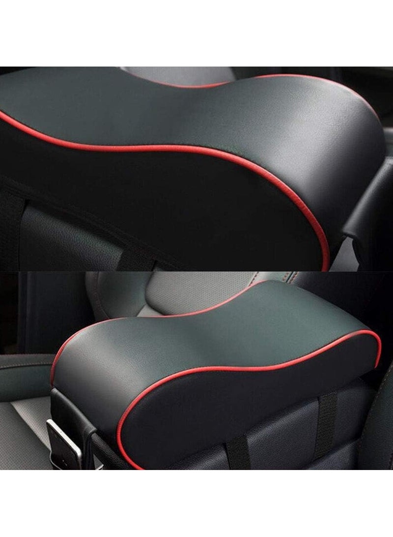 Car Armrest Memory Foam American with Leather Cover High Quality and Phone Holder Suitable for Most Cars - Image 2