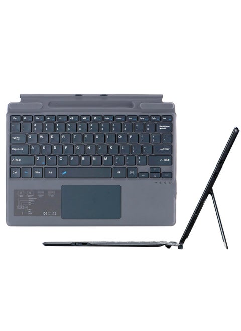 Arabic Wireless Keyboard Type Cover Trackpad For Microsoft Surface Pro 9/Pro 8/Pro X/Pro 10/Pro 11 13 Inch, Portable Bluetooth 5.0 Wireless Keyboard Surface Pro 11/10/9/8/X with Pencil Holder
