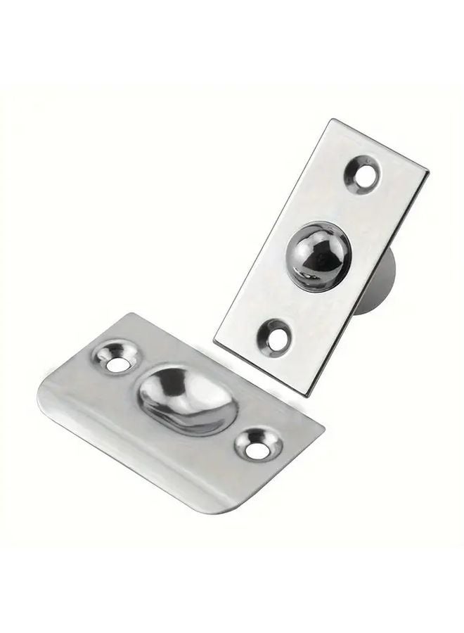 Silvery Stainless Steel Door Latch Concealed Top Bead For Wooden Doors - Image 5