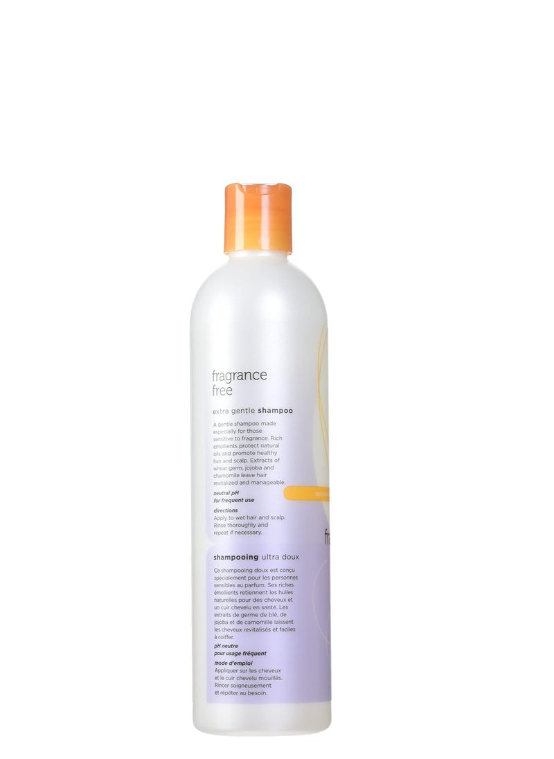 Earth Science Fragrance Free Shampoo, 12-Ounce Bottles (Pack of 3)