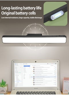 LOOPITYS Closet Light, Led Strip Light Under Cabinet, Bedside Wall Lamp, 10W Rechargeable Battery Light Bar Adjustable Dimmable Brightness for Bedroom Kitchen Dorm Wardrobe,Tri color temperature, long press dimming, 800mAh battery, magnetic suction for easy disassembly and handheld use  - Image 4