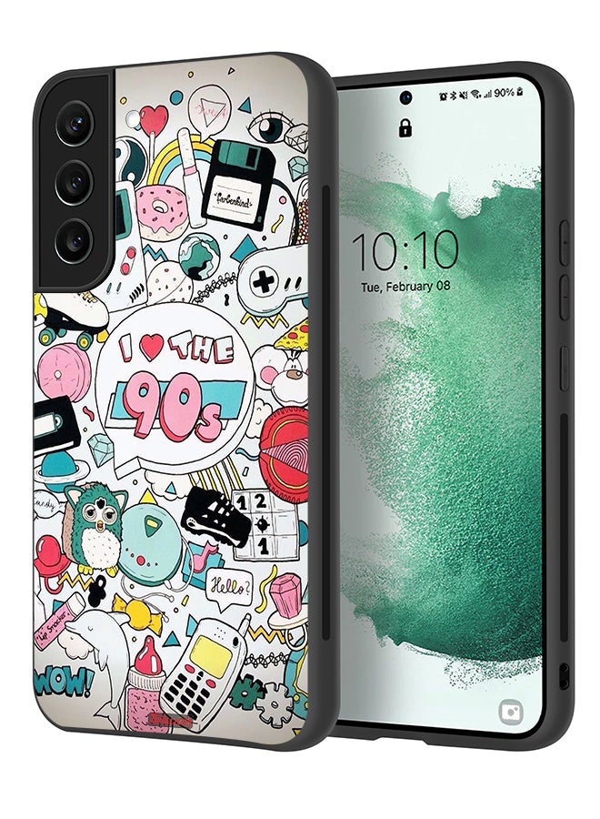 Tolwak Samsung Galaxy S22 Plus 5G Protective Case Cover I Love The 90s - Image 1