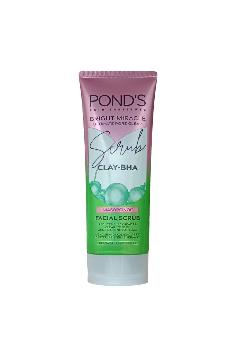 PONDS Pond’s Bright Miracle Ultimate Pore Clear Scrub 100gm