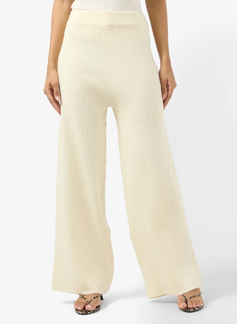 Ginger Contrast Trim Detail Cardigan & Pant Set