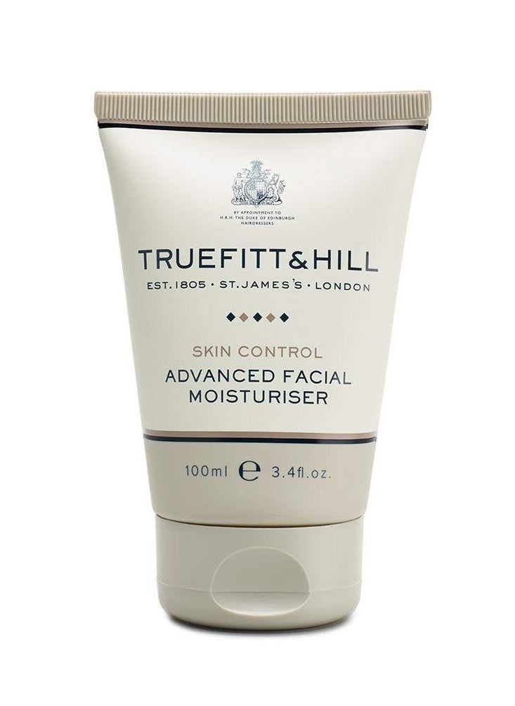 Truefitt & Hill Truefitt & Hill Skin Control - Advanced Facial Moisturizer - Moisturizing and Soothing Application, Vitamin E and Panthenol to Reduce Premature Skin Aging, Promotes Skin Healing - 3.4 oz. 