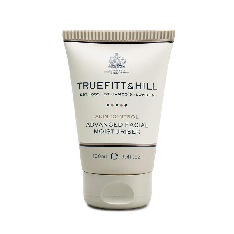 Truefitt & Hill Skin Control - Advanced Facial Moisturizer - Moisturizing and Soothing Application, Vitamin E and Panthenol to Reduce Premature Skin Aging, Promotes Skin Healing - 3.4 oz.