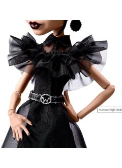 Disney Cars Monster High Wednesday Rave' N Wednesday Prom HXJ03  - Image 5