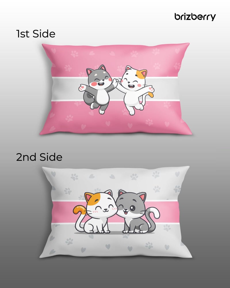 Brizberry ® Kids Pillow Cushion with Super Soft Fabric | Animal & Cartoon Prints | 12x18 inches (Design 4) - Image 2