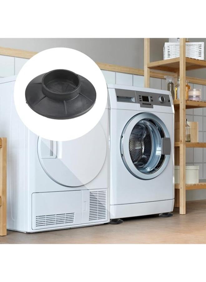 EasyLife 4 Pieces Washing Machine Vibration Feet Pads Rubber Foot Base Mat, Vibration Dampers Shock Absorber for Tumble Washer Dryer Home Appliances Furniture Bottom Stability  - Image 4