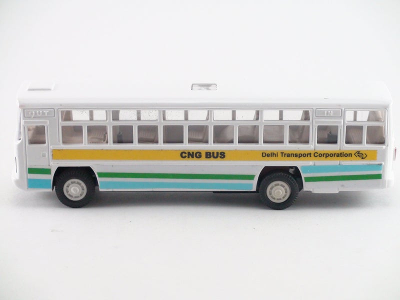 Centy Toys City Bus Is A Beautiful Of A Local City Bus (15 X 3.5 X 4.5 cm in L/B/H approx) in White Color - Image 3